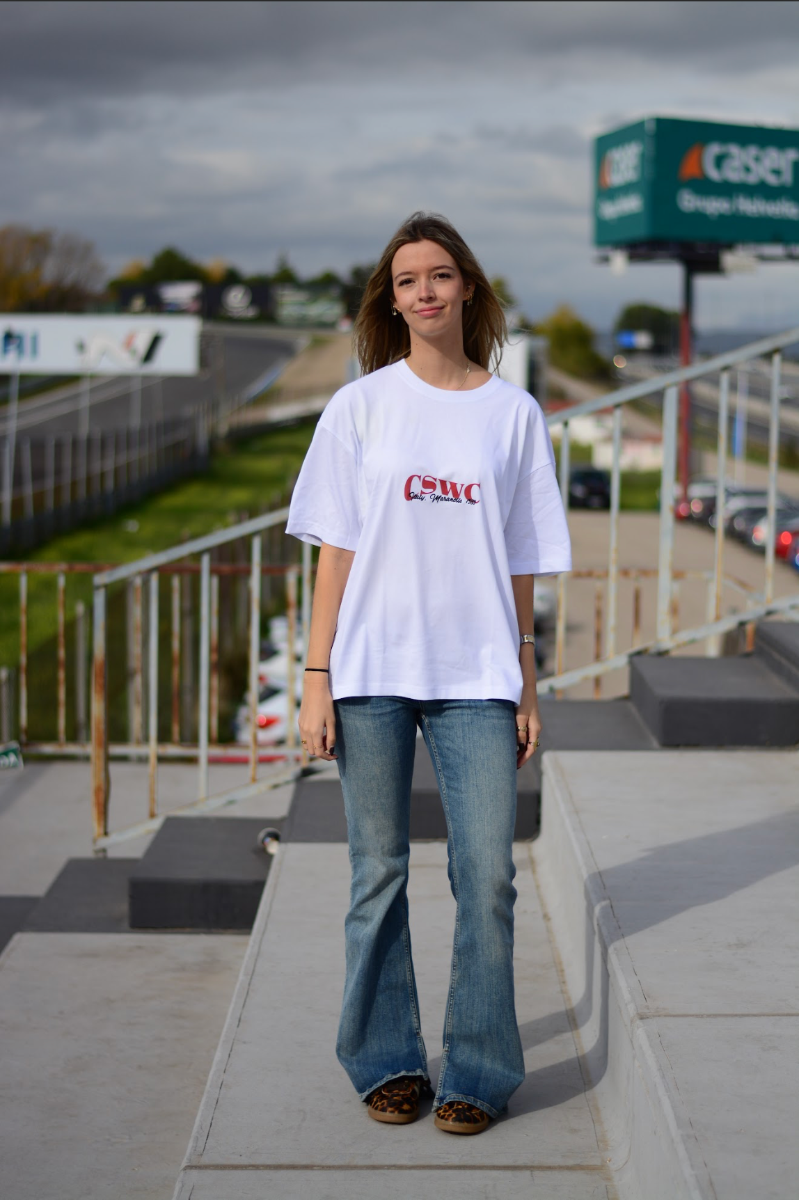 “ROSSO CORSA” Oversized Tee.