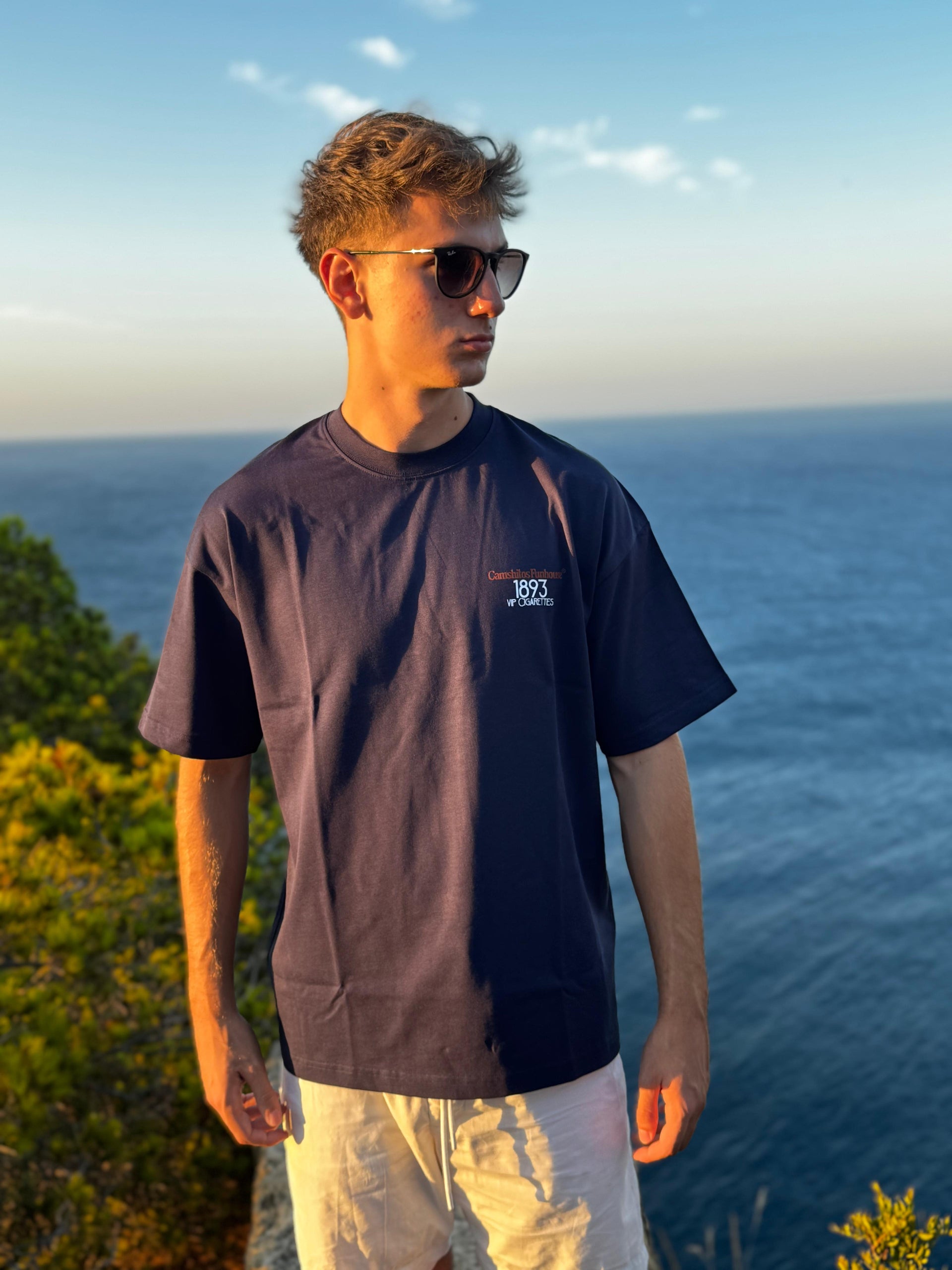 "VIP CIGS" Oversized Heavy Tee