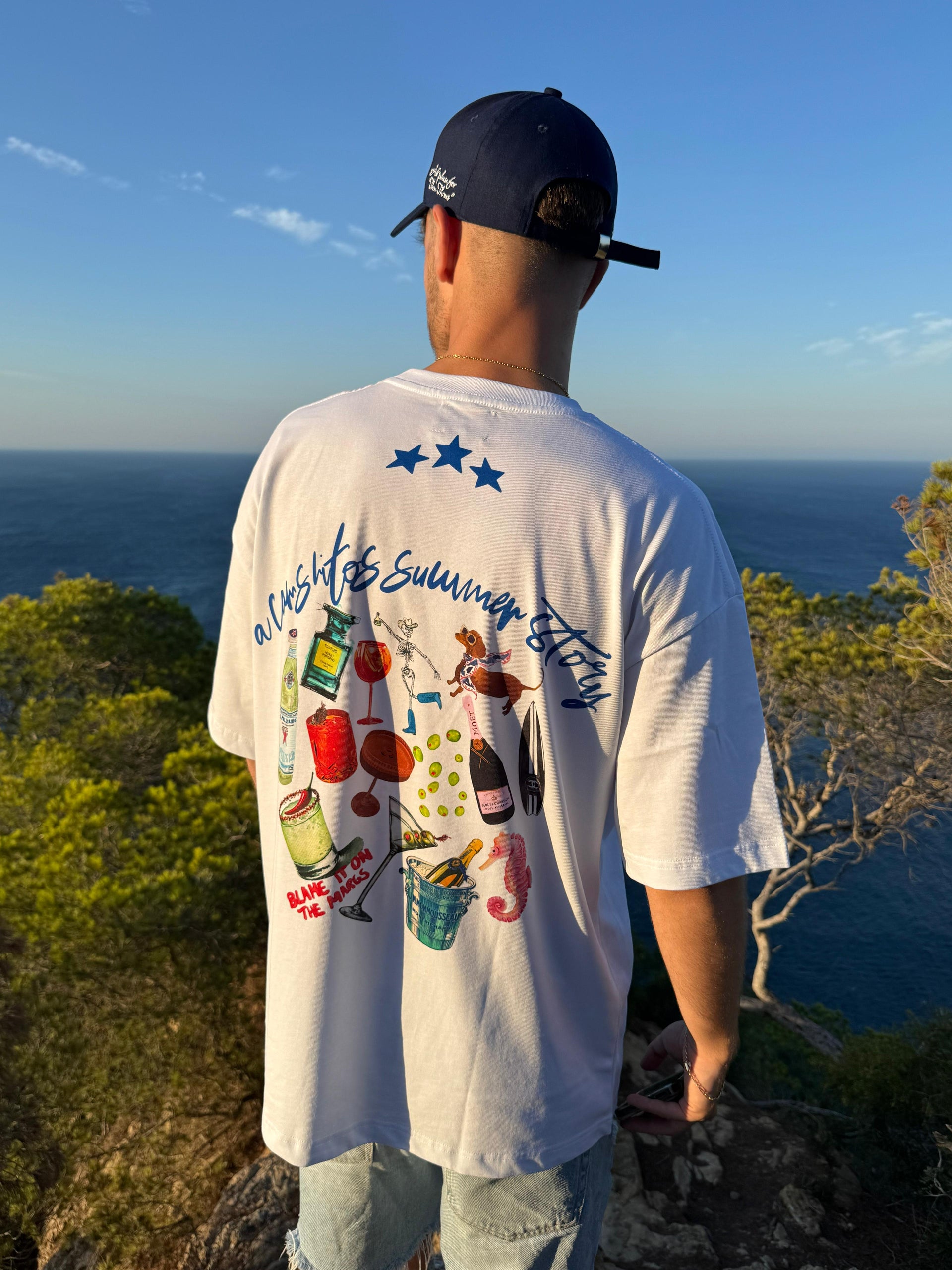 "PORTOFINO" Oversized Heavy Tee